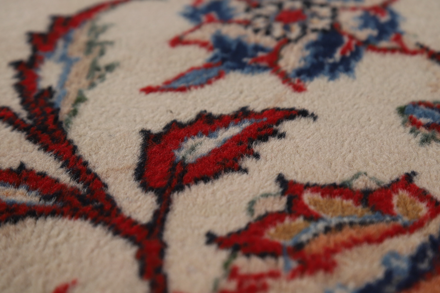 Vegetable Dye Floral Najafabad Persian Area Rug 10x13