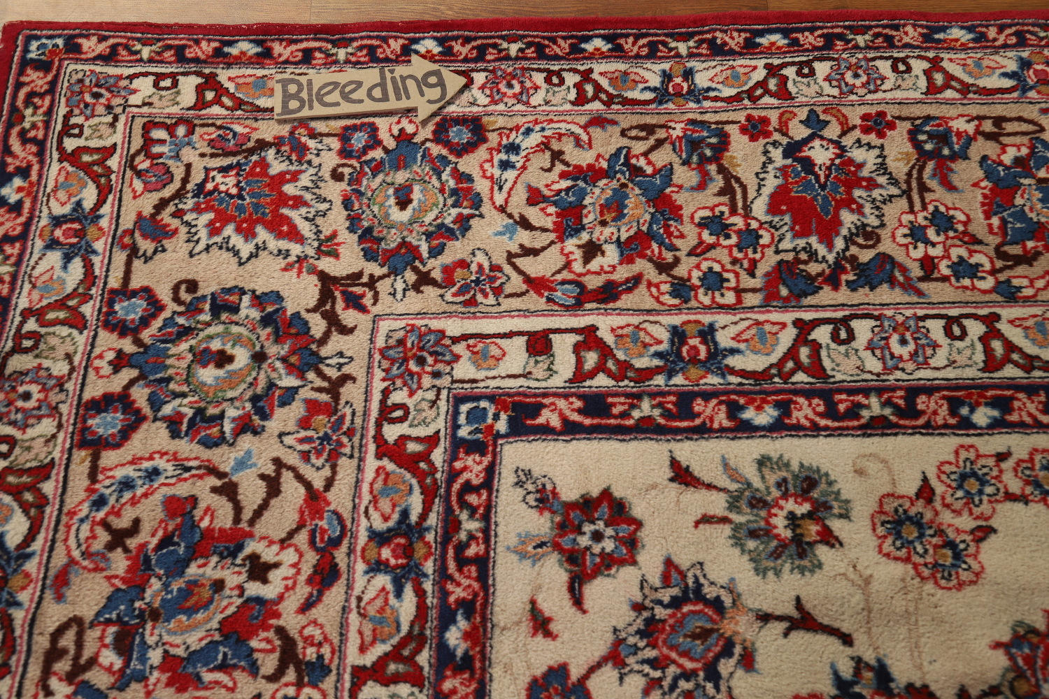 Vegetable Dye Floral Najafabad Persian Area Rug 10x13