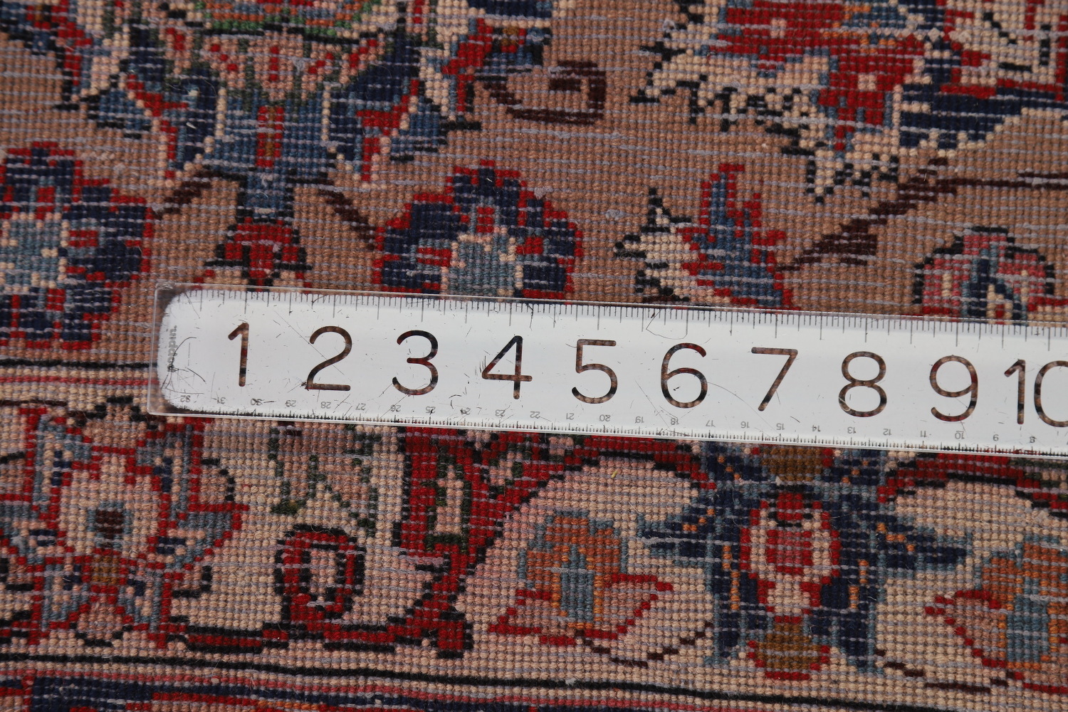 Vegetable Dye Floral Najafabad Persian Area Rug 10x13