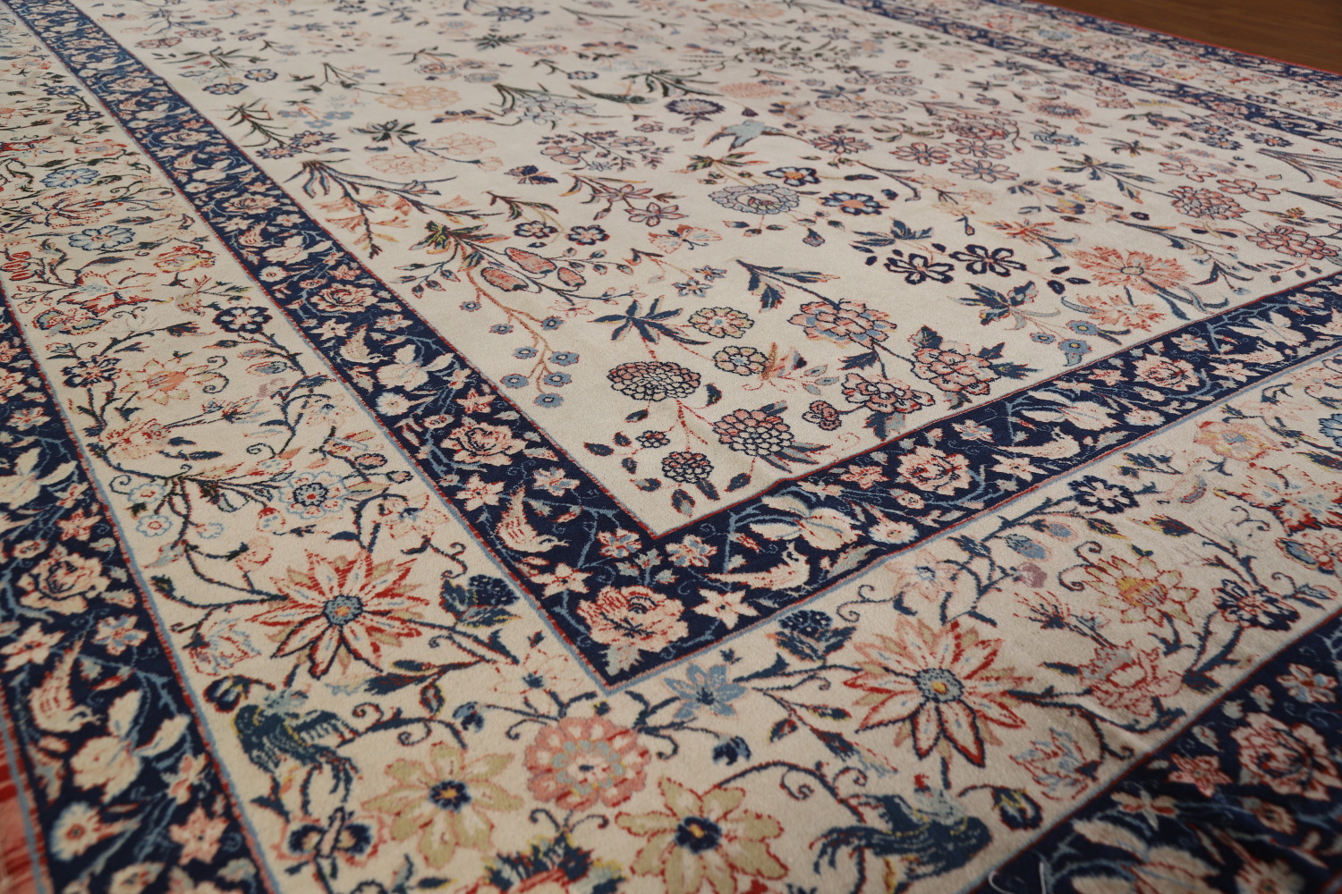 Pre-1900 Vegetable Dye Isfahan Persian Area Rug 8x12