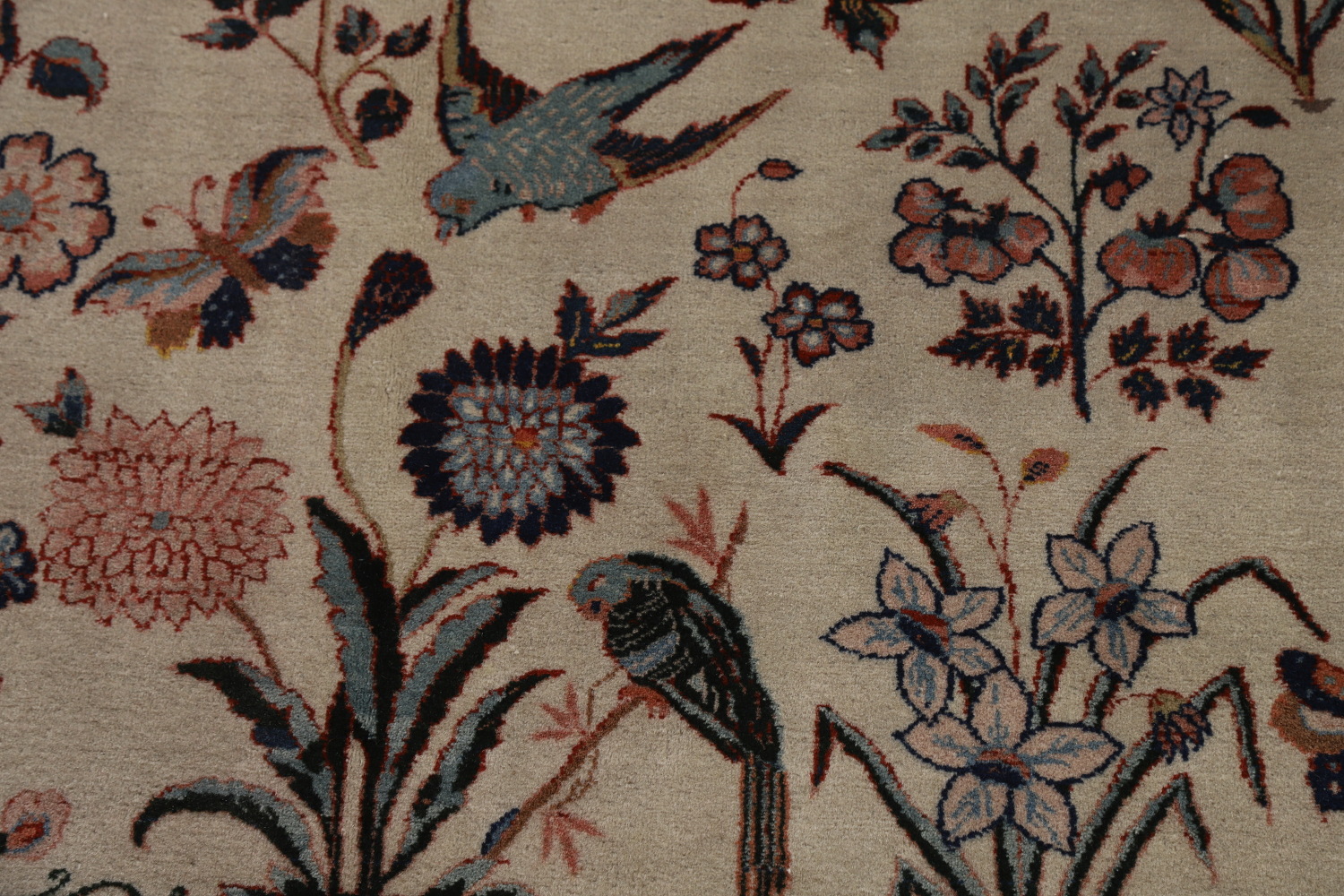 Pre-1900 Vegetable Dye Isfahan Persian Area Rug 8x12
