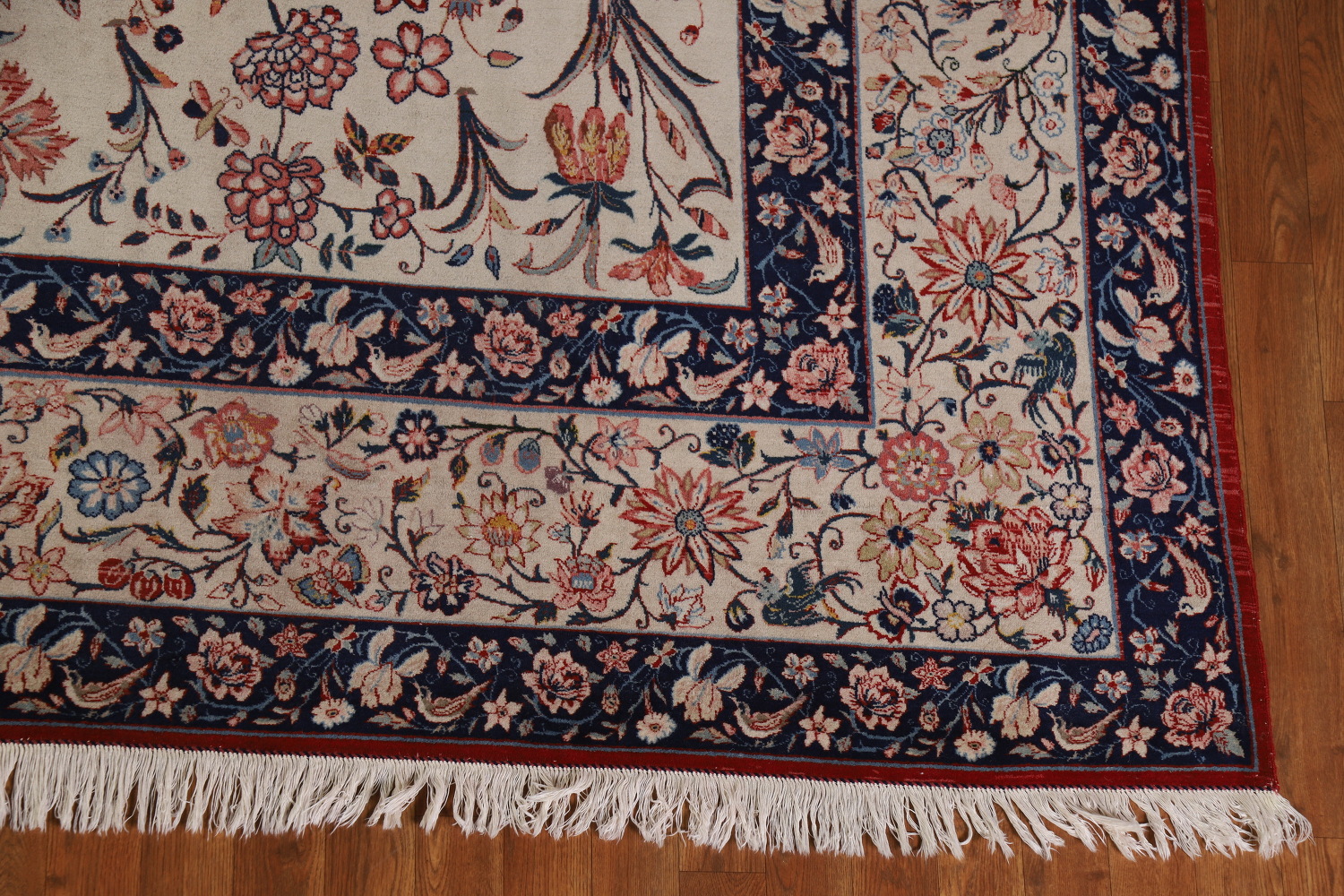 Pre-1900 Vegetable Dye Isfahan Persian Area Rug 8x12