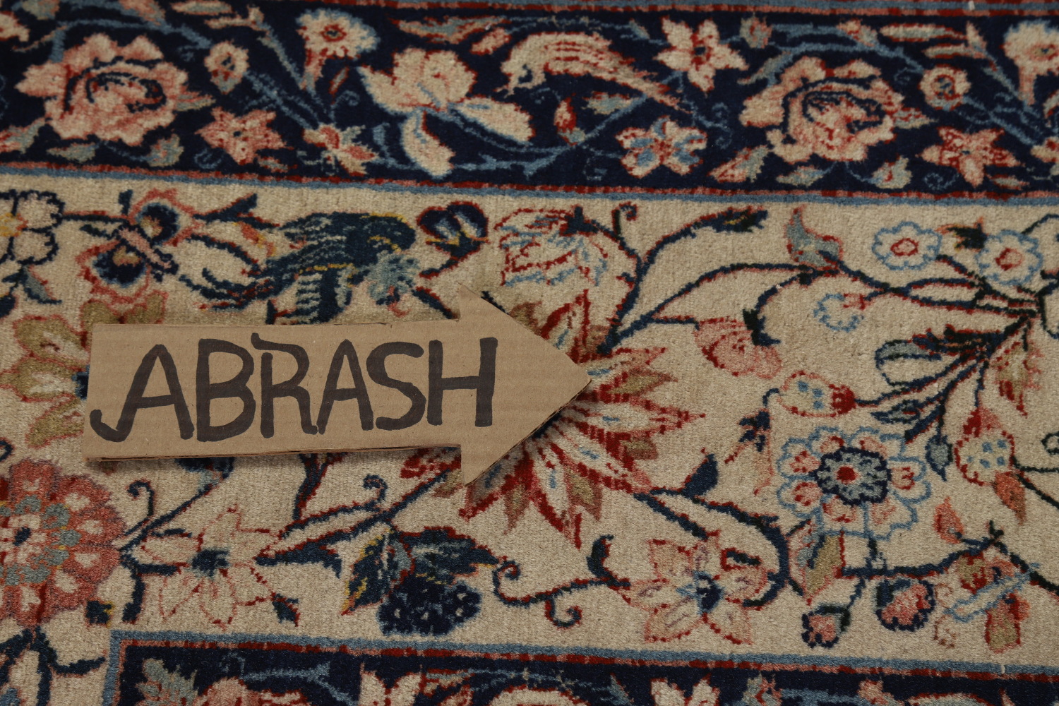Pre-1900 Vegetable Dye Isfahan Persian Area Rug 8x12