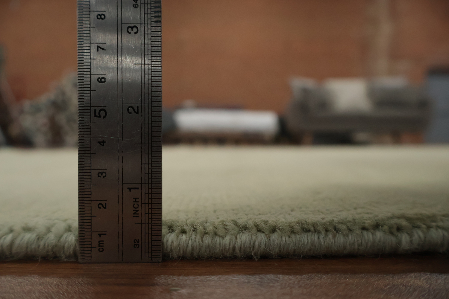 Modern Wool Gabbeh Vegetable Dye Area Rug 10x13