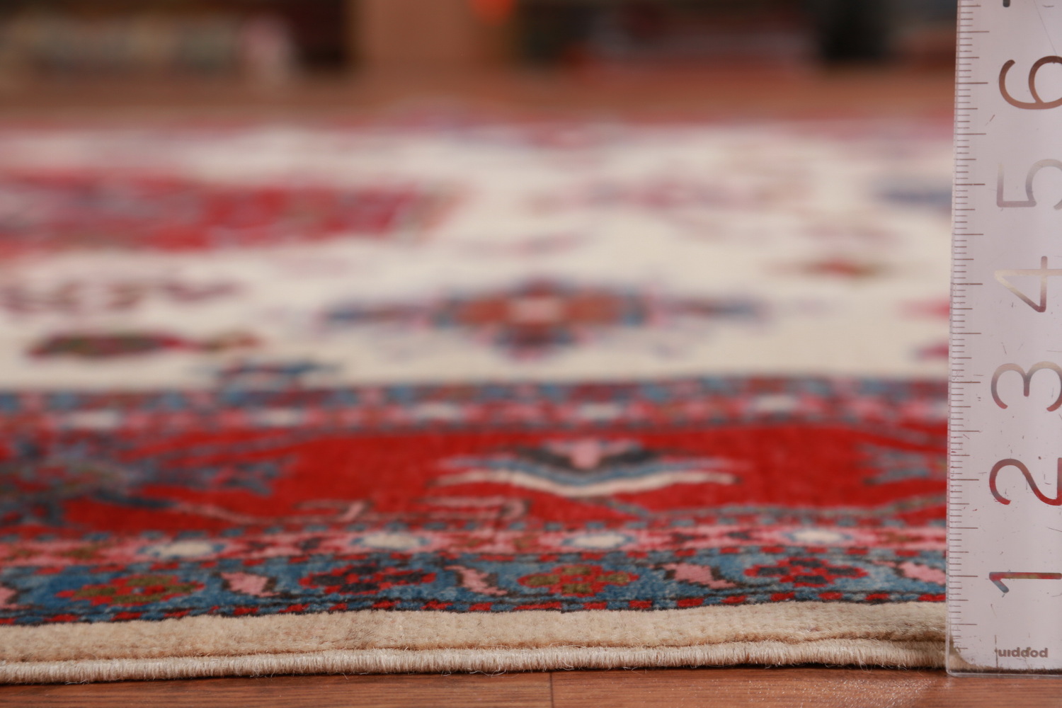 Vegetable Dye Wool Kazak Oriental Area Rug 9x12