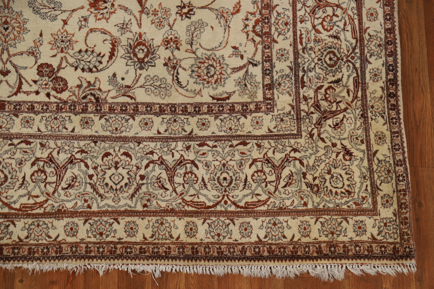 Vintage Floral Tabriz Persian Area Rug 7x11