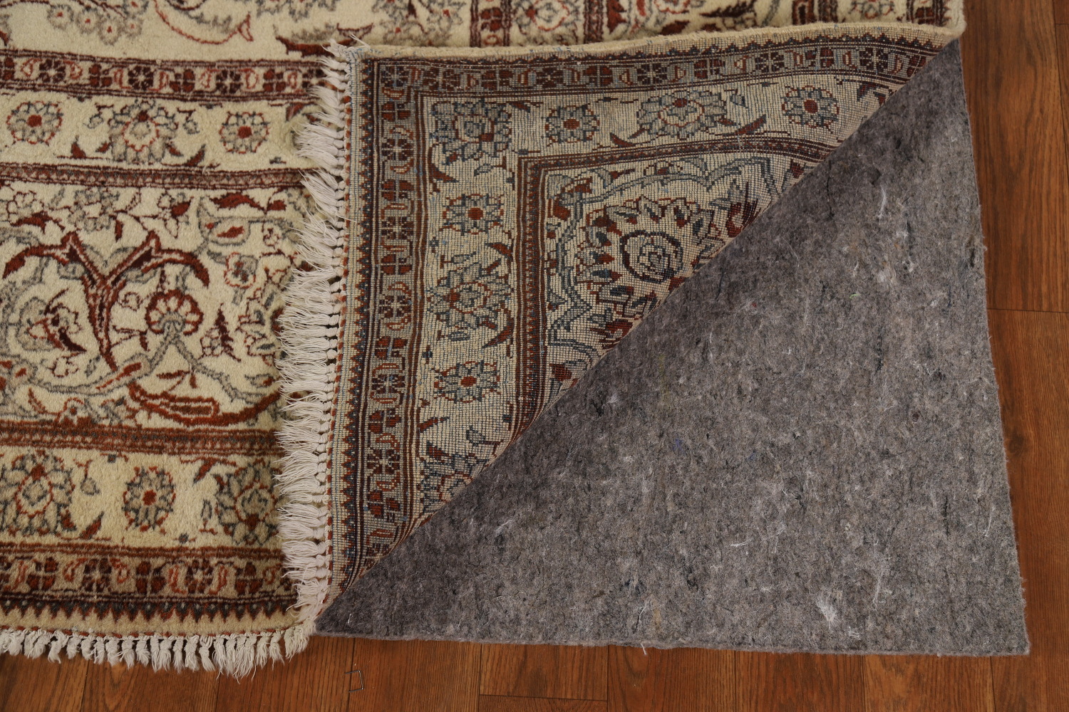Vintage Floral Tabriz Persian Area Rug 7x11