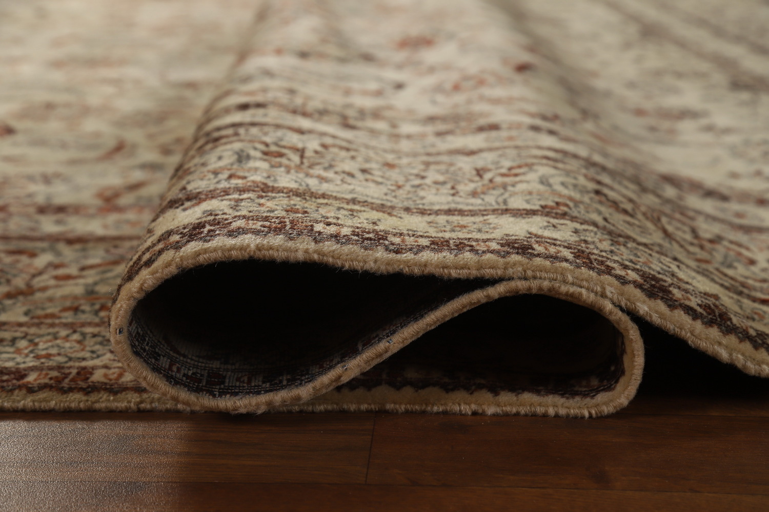 Vintage Floral Tabriz Persian Area Rug 7x11