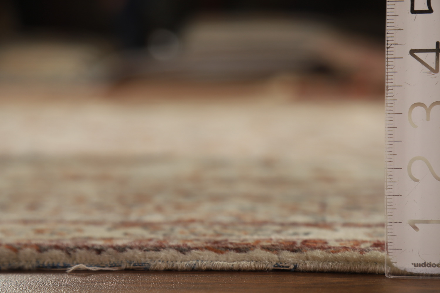 Vintage Floral Tabriz Persian Area Rug 7x11