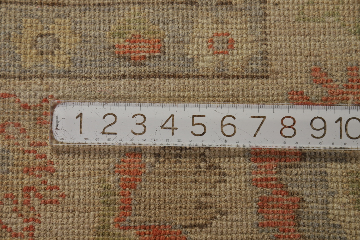 Vegetable Dye Floral Oushak Oriental Area Rug 6x9
