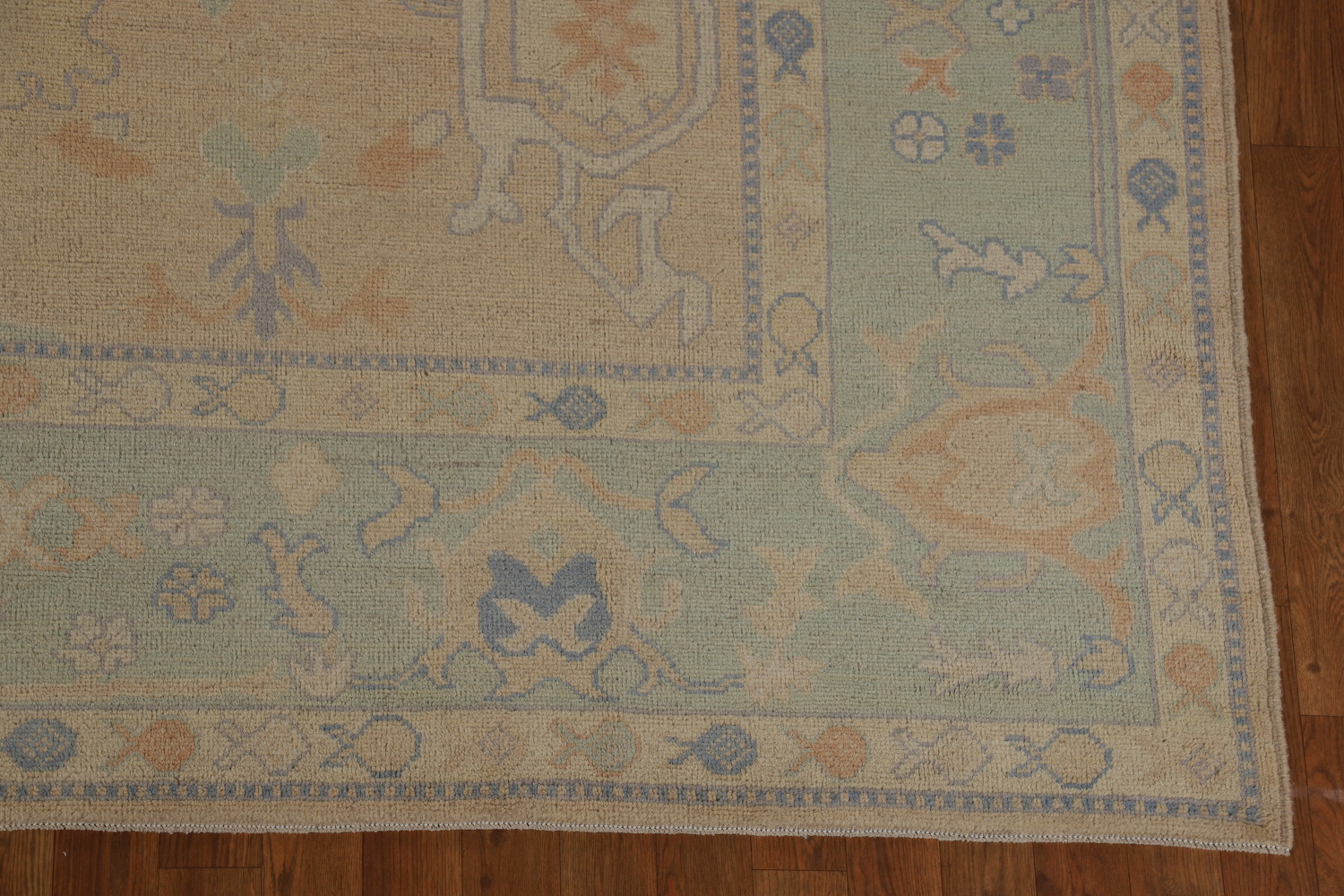 Vegetable Dye Oushak Turkish Area Rug 8x10