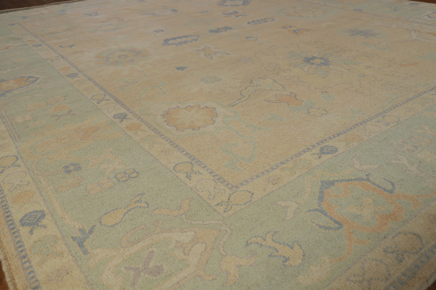 Vegetable Dye Oushak Turkish Area Rug 8x10