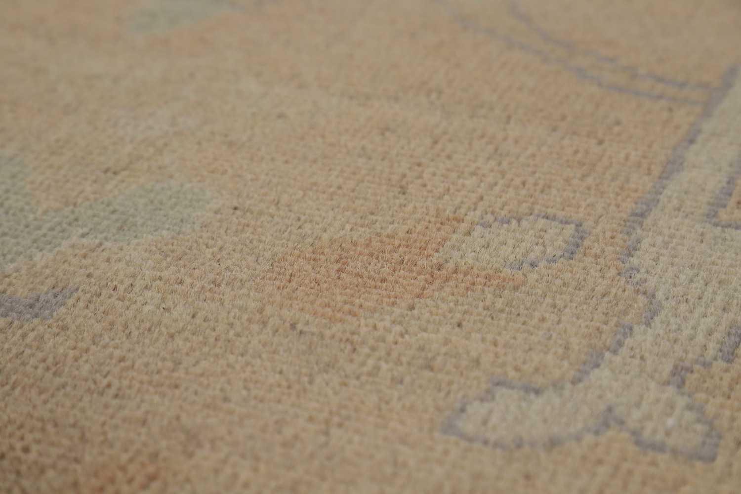 Vegetable Dye Oushak Turkish Area Rug 8x10