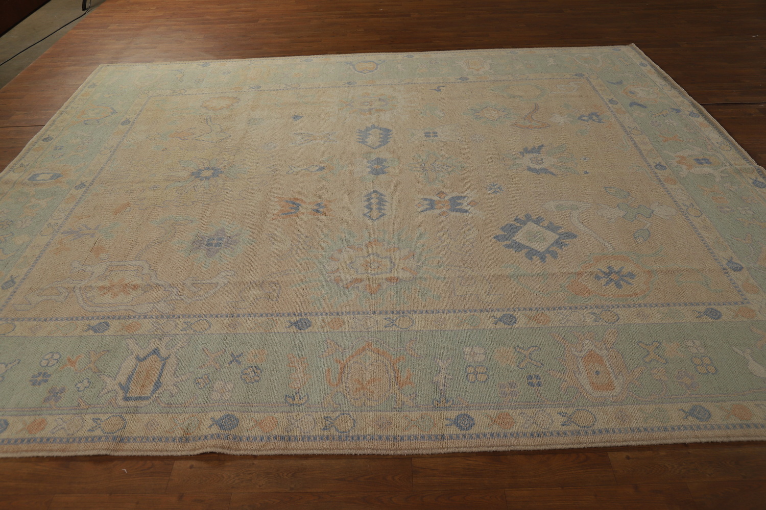 Vegetable Dye Oushak Turkish Area Rug 8x10