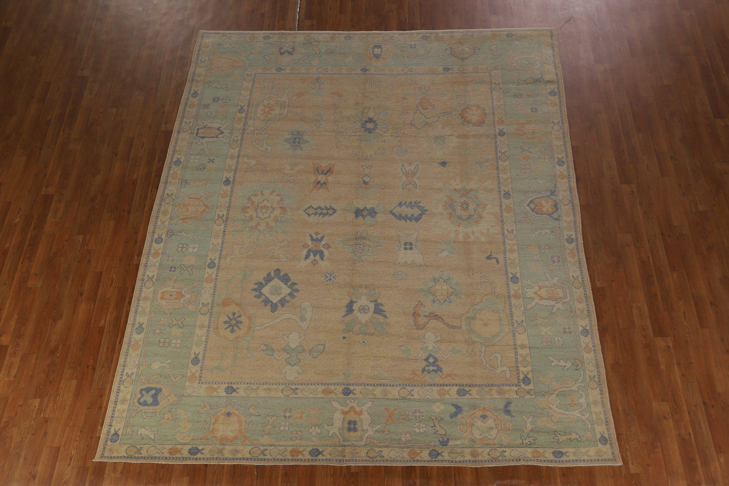 Vegetable Dye Oushak Turkish Area Rug 8x10