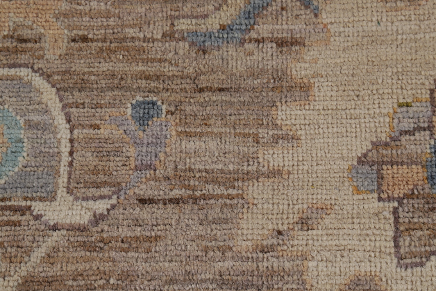 Vegetable Dye Gray Oushak Turkish Area Rug 8x10