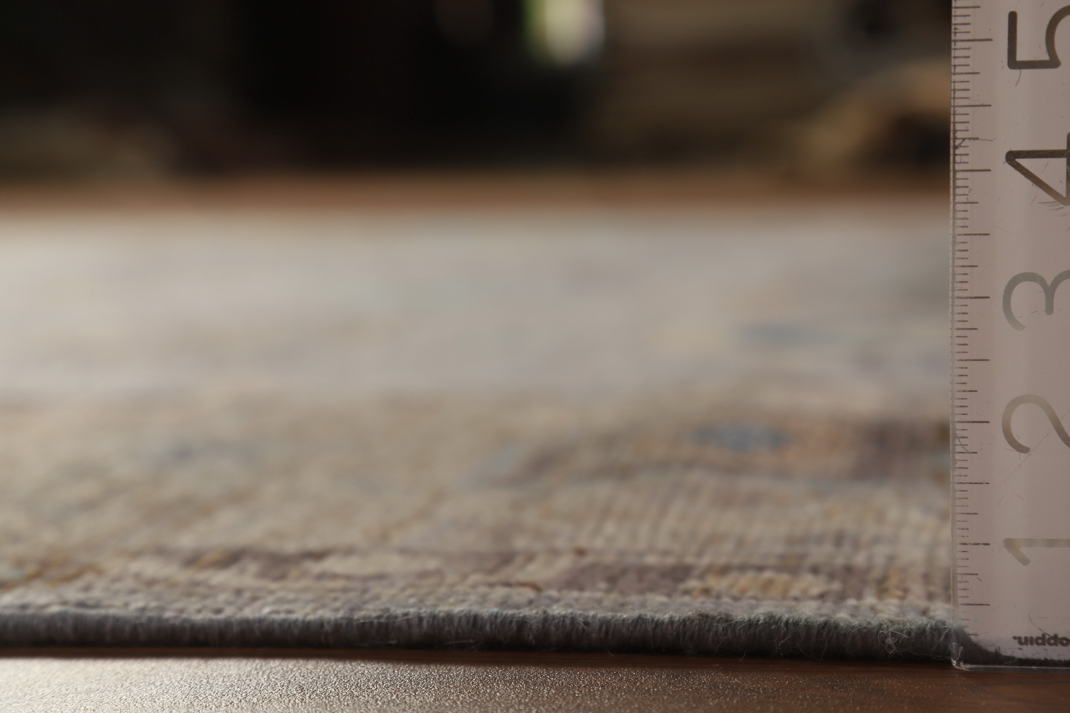 Vegetable Dye Gray Oushak Turkish Area Rug 8x10
