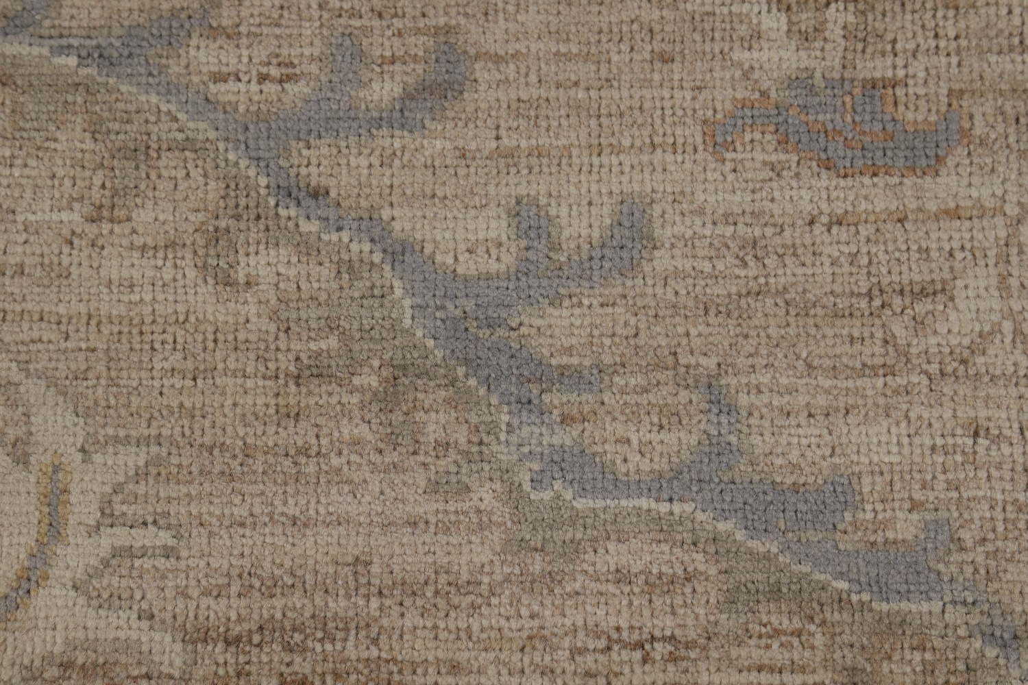 Vegetable Dye Wool Oushak Turkish Area Rug 9x12