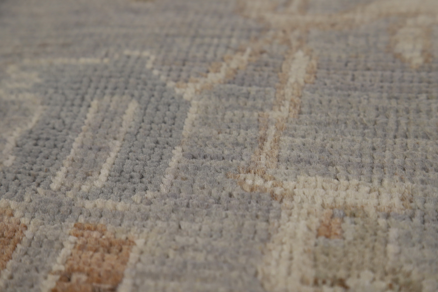 Vegetable Dye Wool Oushak Turkish Area Rug 9x12