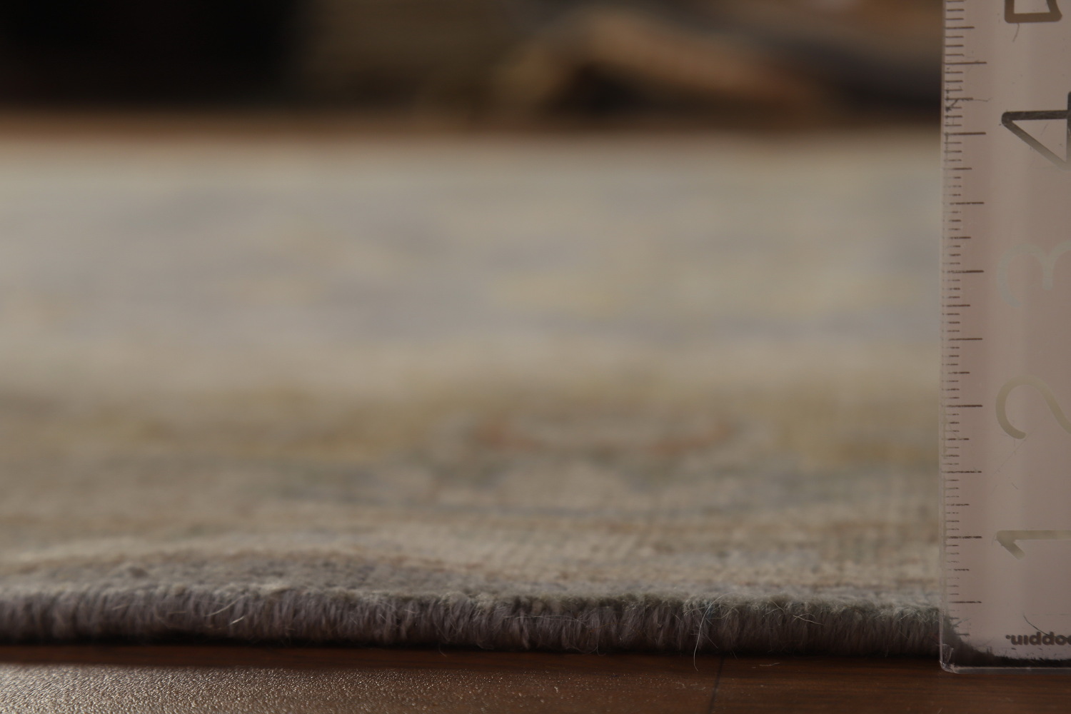 Vegetable Dye Wool Oushak Turkish Area Rug 9x12
