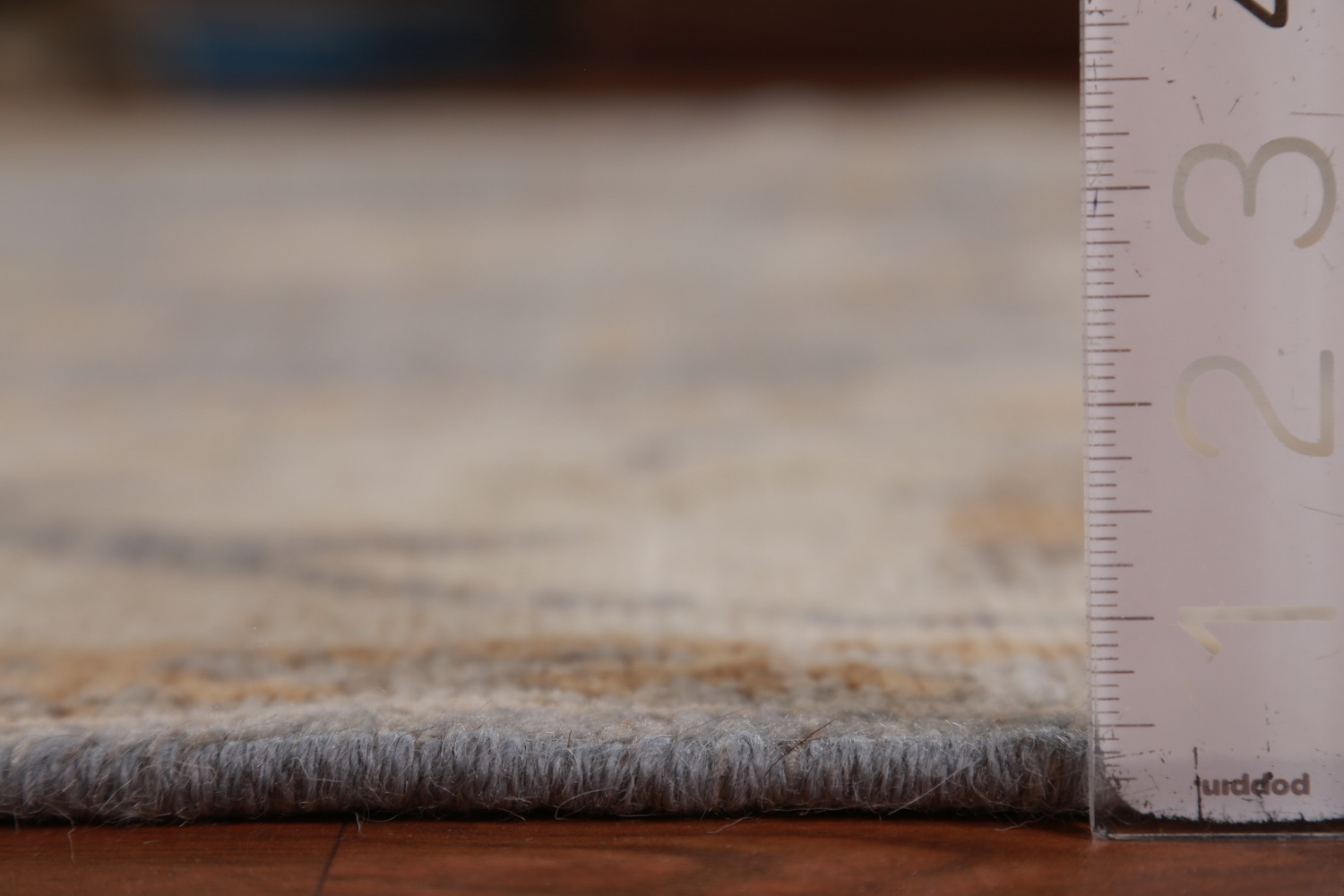 Vegetable Dye Gray Oushak Oriental Area Rug 8x10