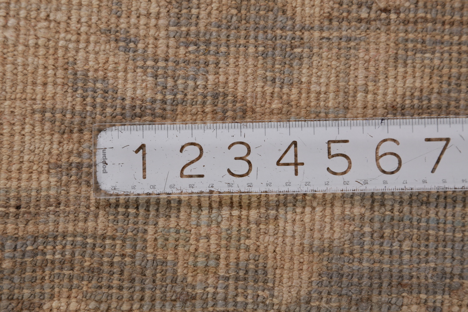Vegetable Dye Gray Oushak Oriental Area Rug 8x10