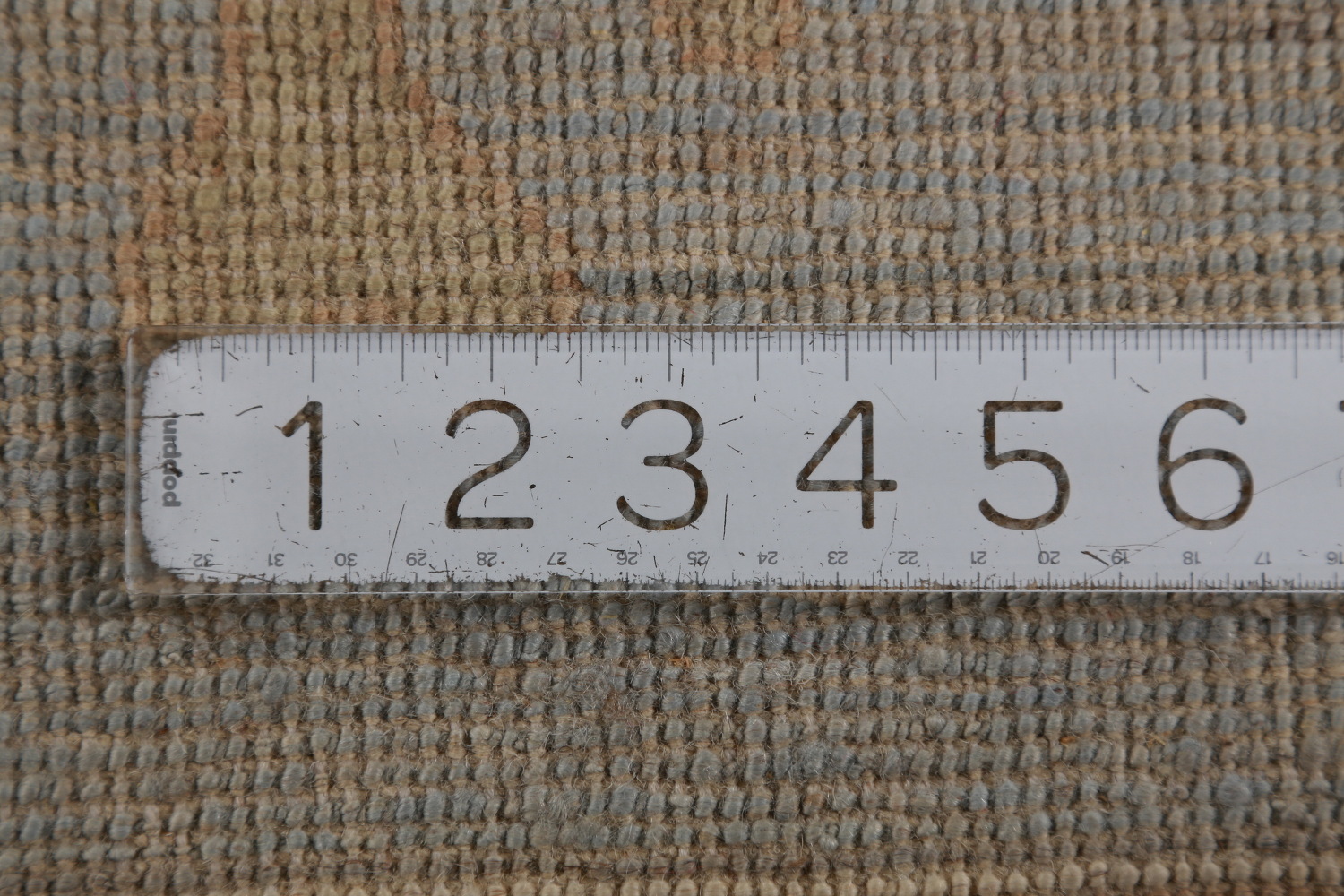 Vegetable Dye Gray Oushak Oriental Area Rug 9x12