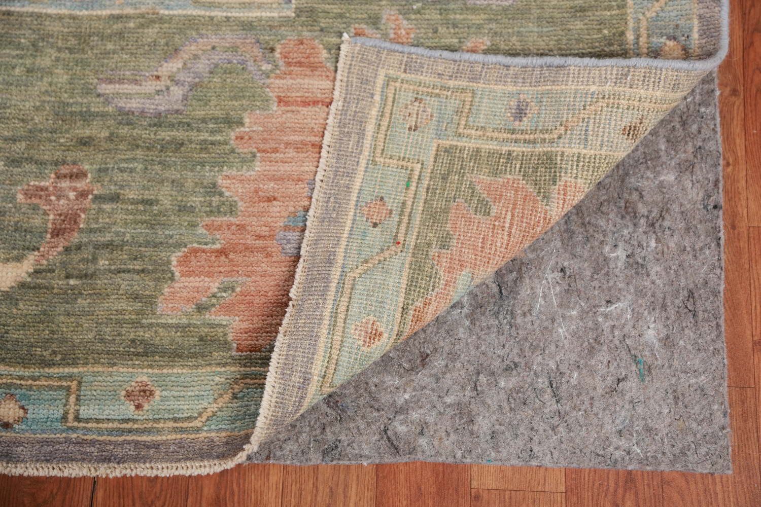 Pastel Lilac Oushak Turkish Area Rug 8x10