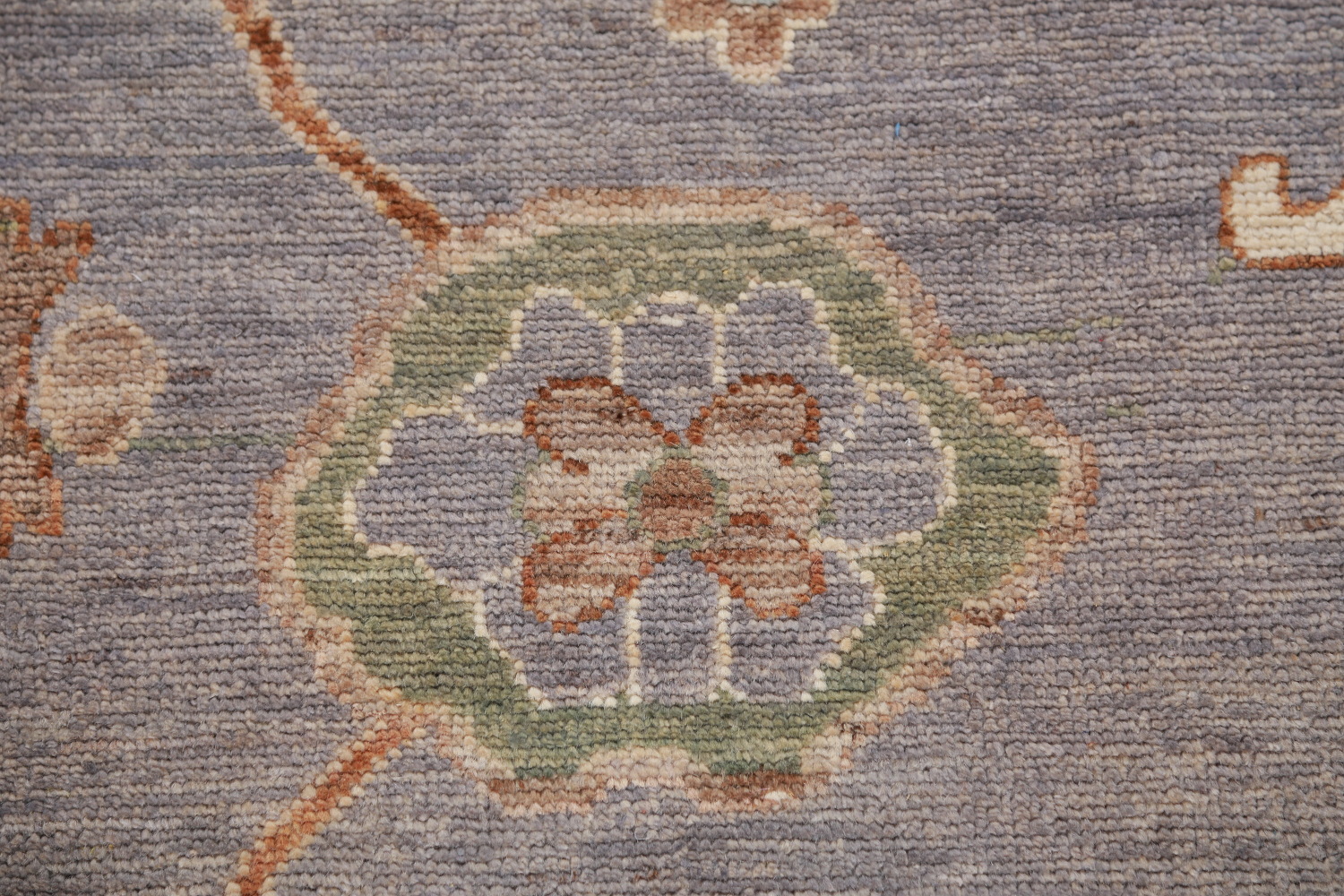 Pastel Lilac Oushak Turkish Area Rug 8x10