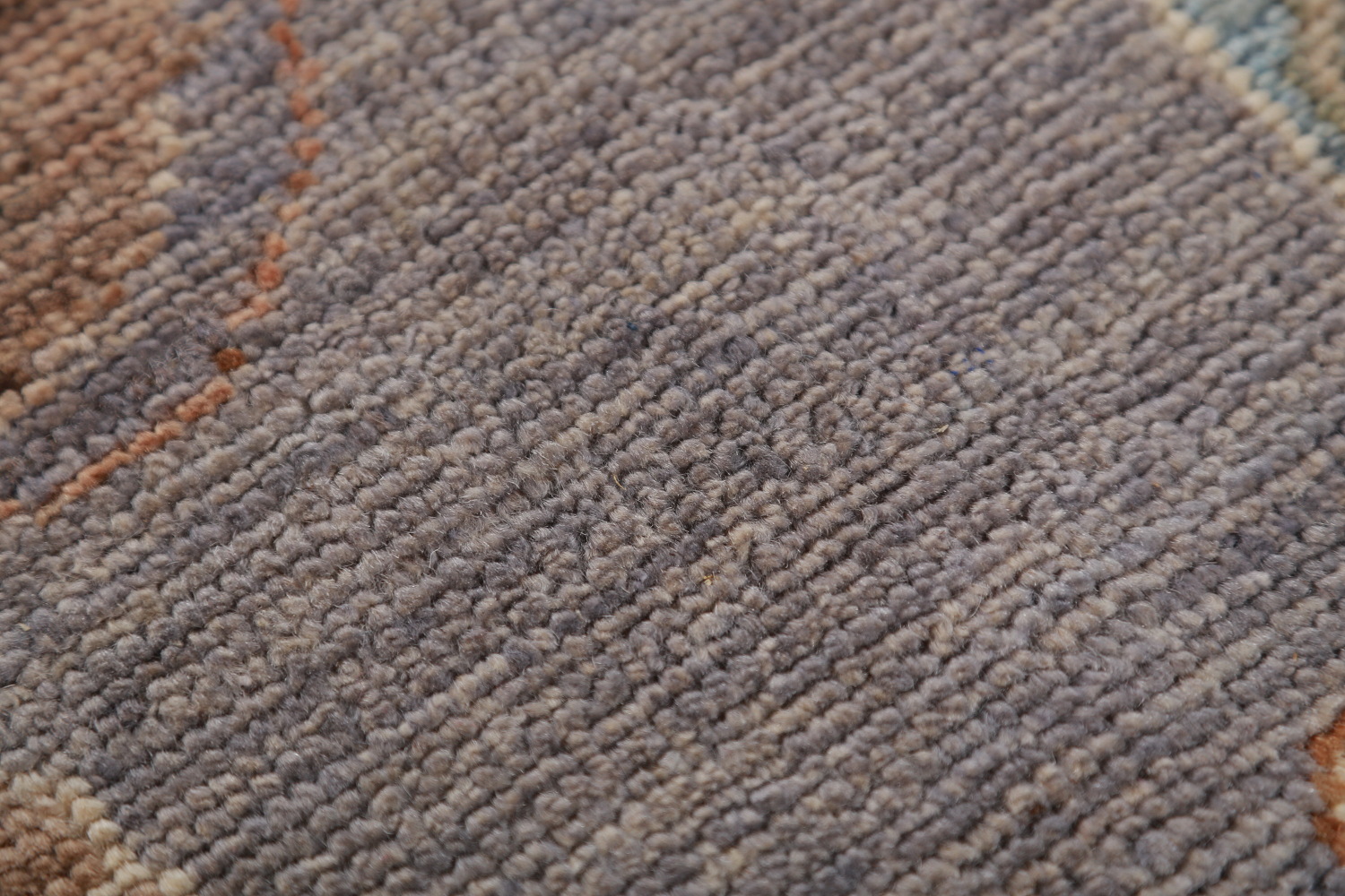 Pastel Lilac Oushak Turkish Area Rug 8x10
