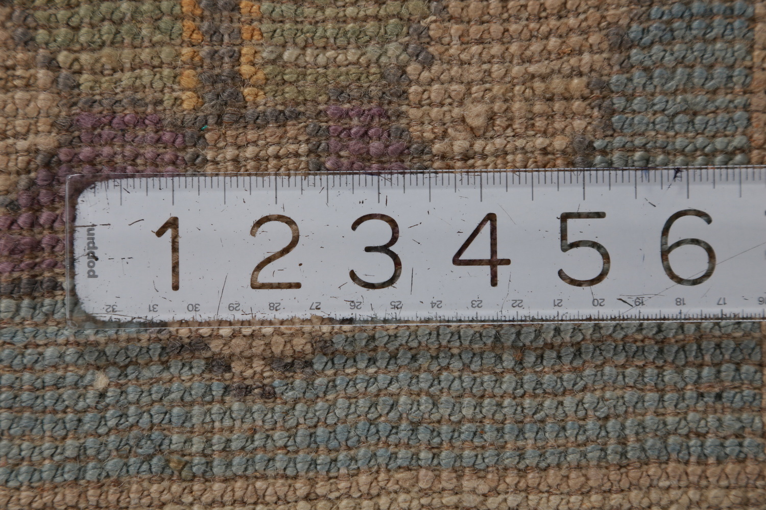 Vegetable Dye Blue Oushak Turkish Area Rug 9x13