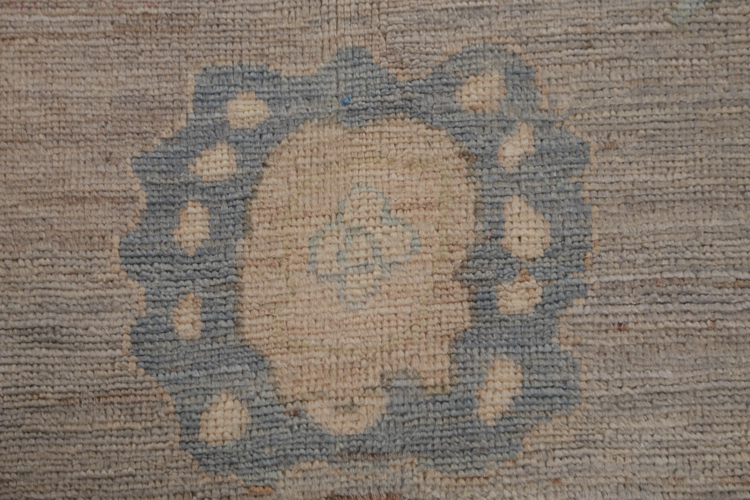 Vegetable Dye Oushak Turkish Area Rug 9x12