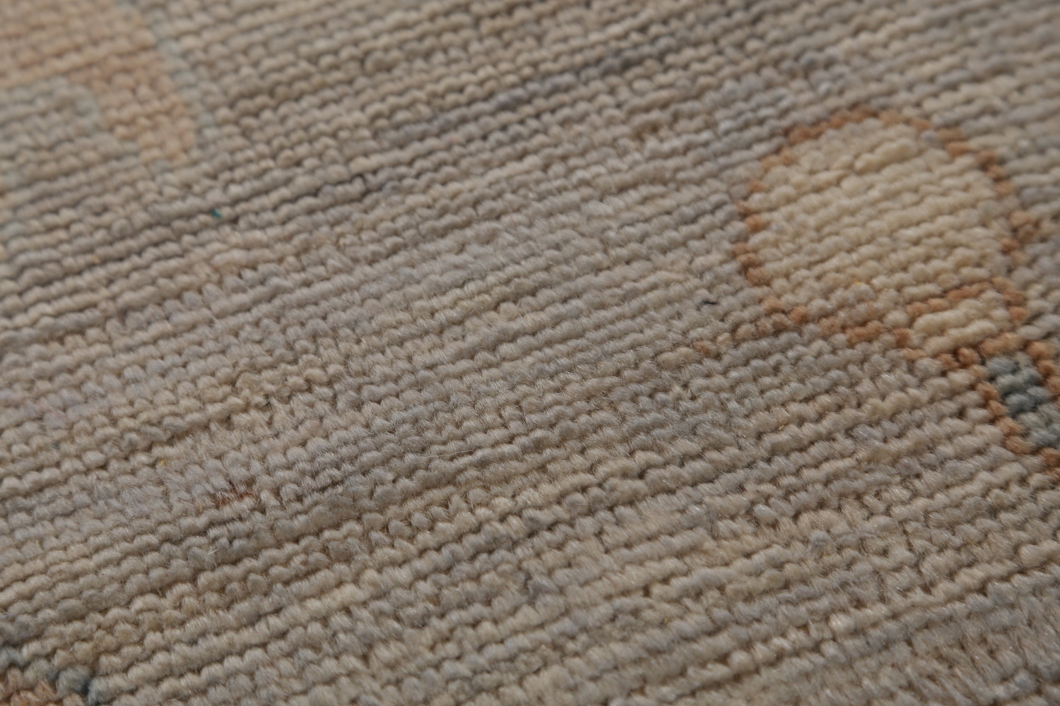 Vegetable Dye Oushak Turkish Area Rug 9x12