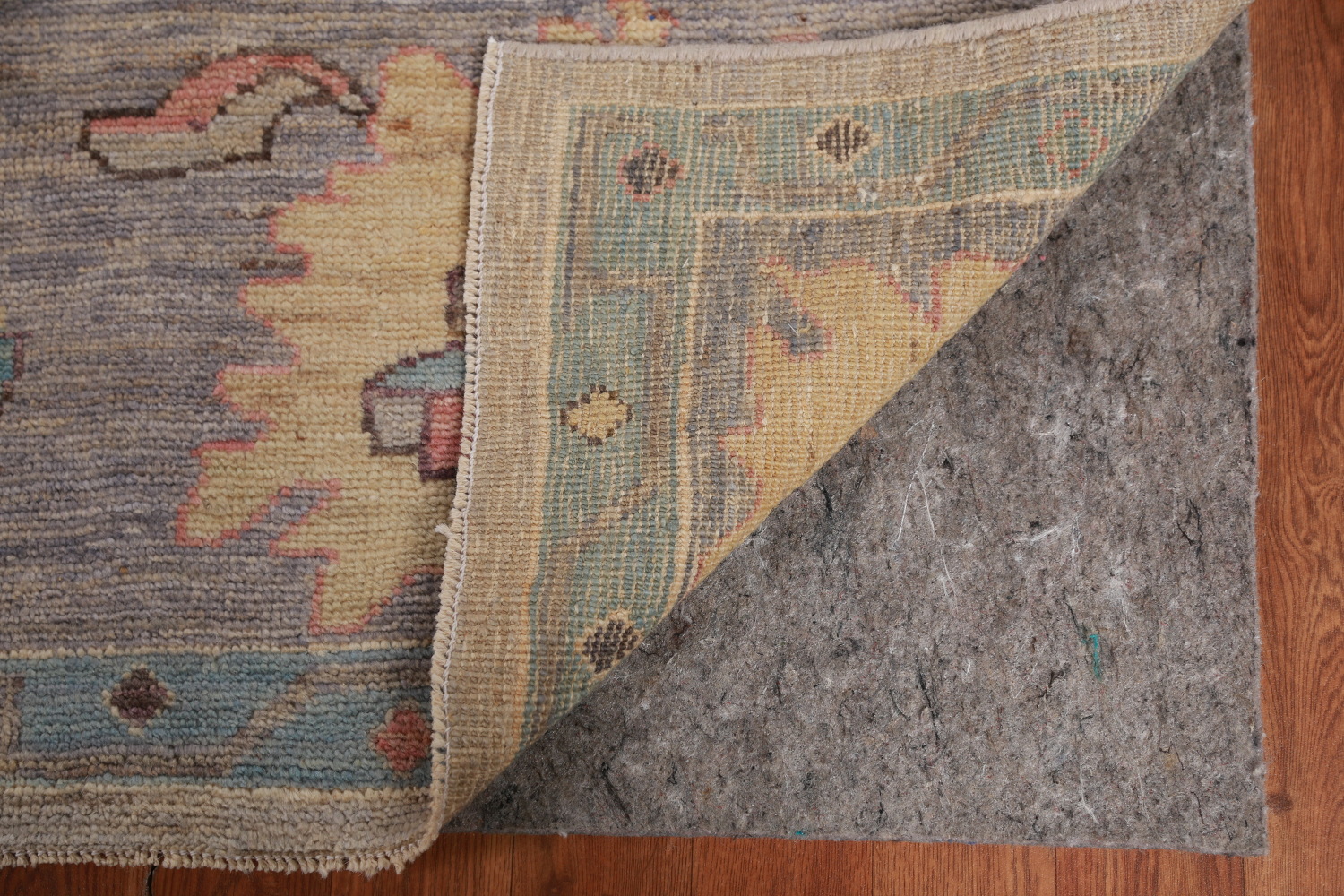 Vegetable Dye Floral Oushak Oriental Area Rug 8x10
