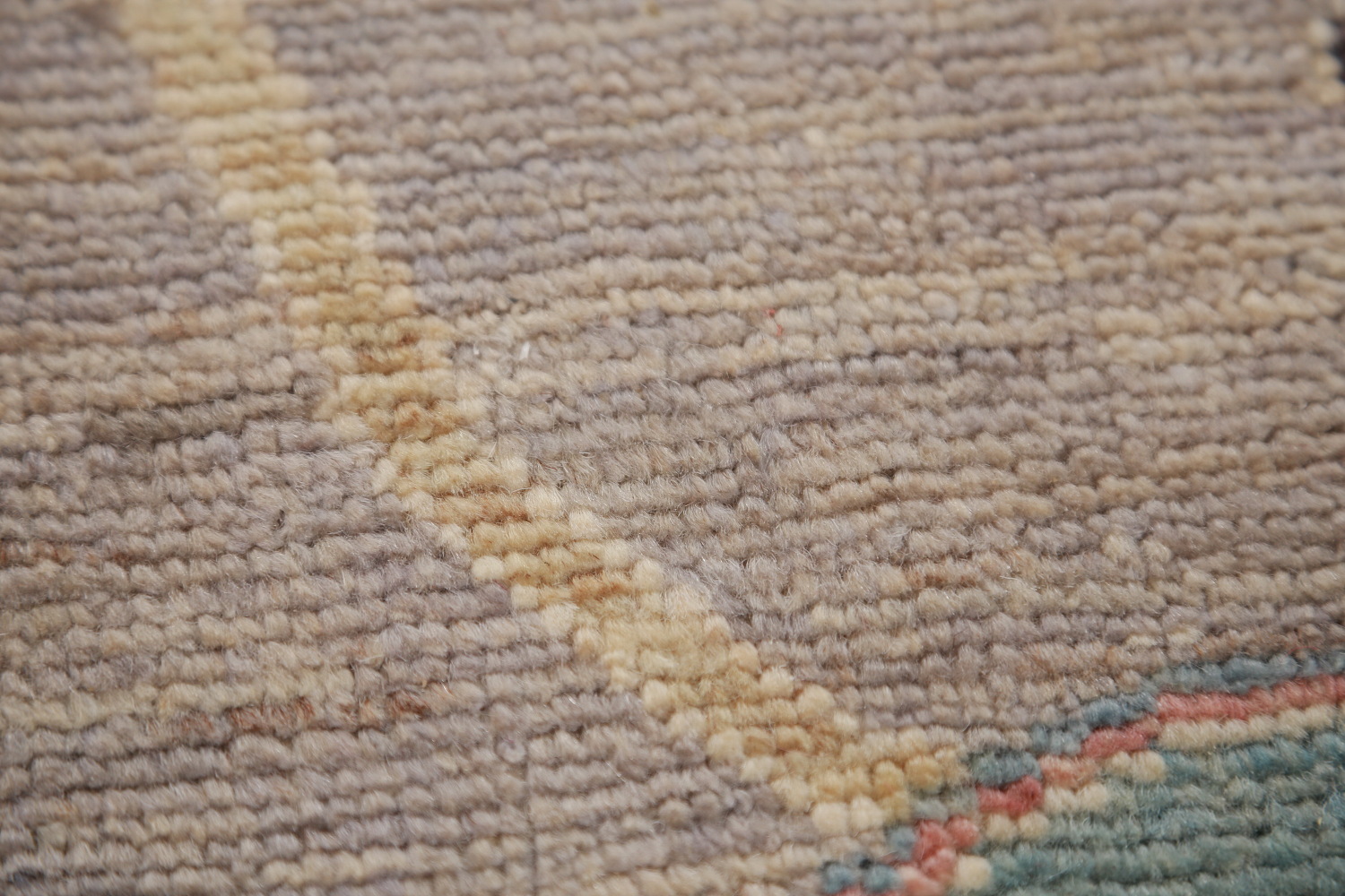 Vegetable Dye Floral Oushak Oriental Area Rug 8x10