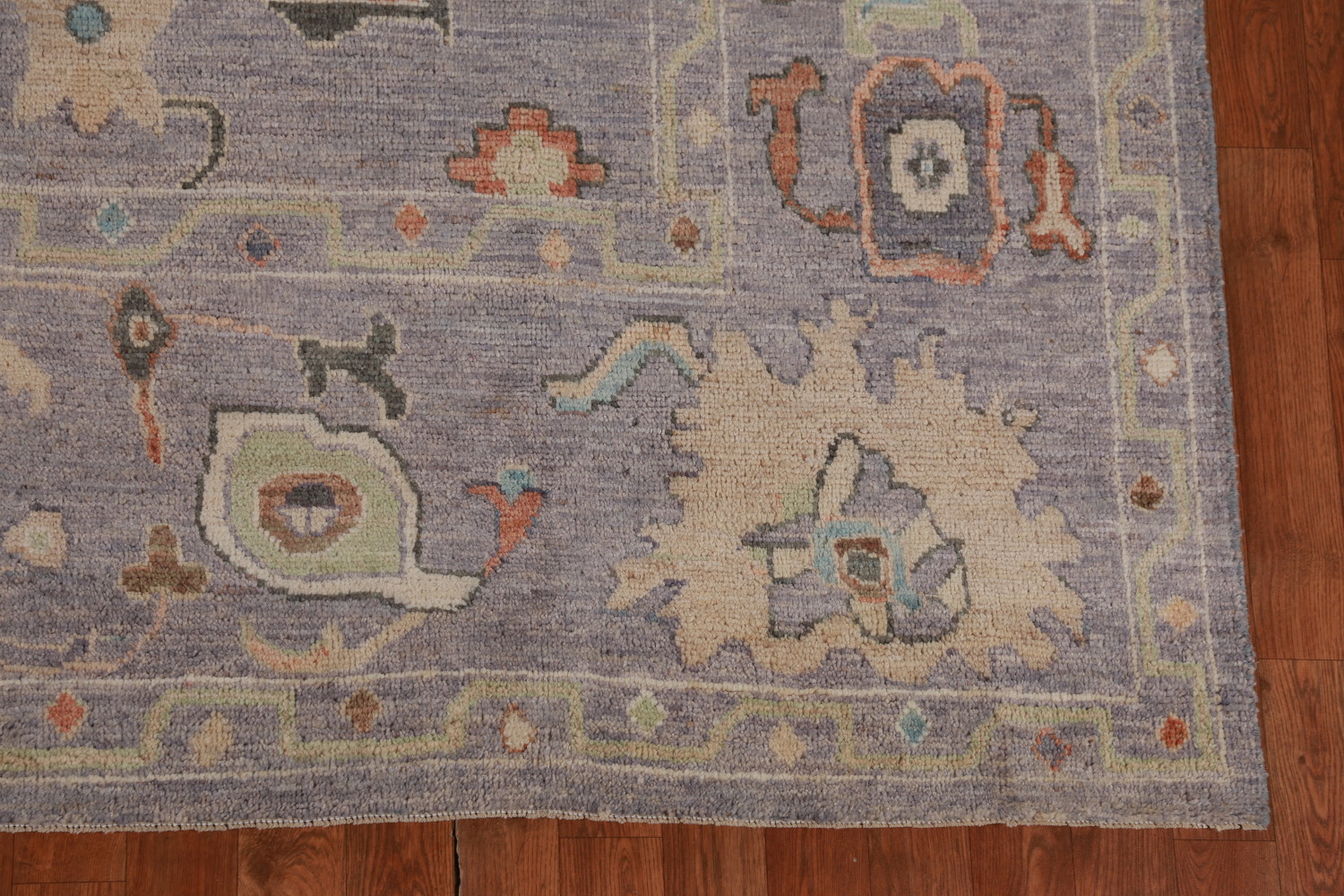 All-Over Floral Oushak Vegetable Dye Area Rug 8x10