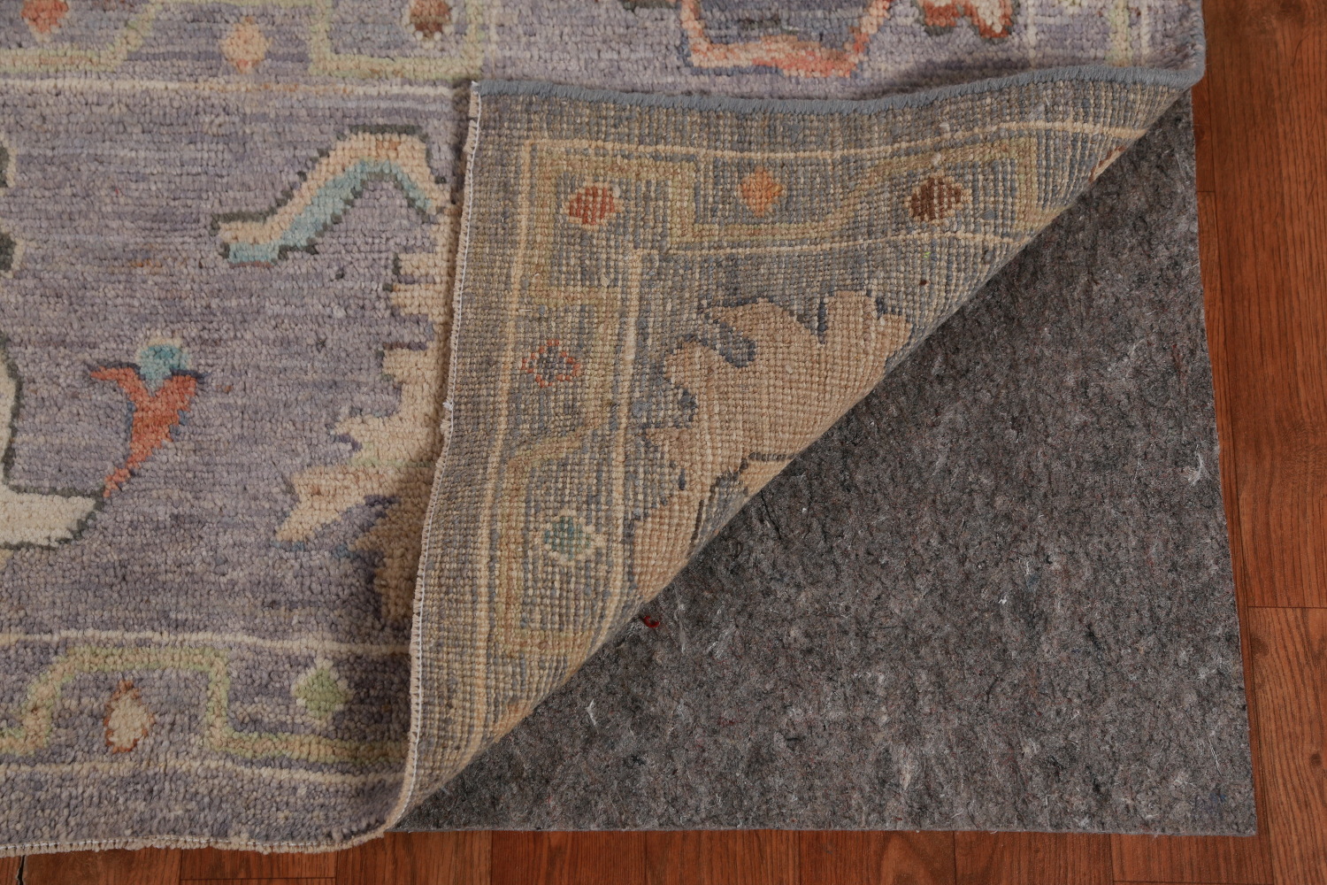 All-Over Floral Oushak Vegetable Dye Area Rug 8x10