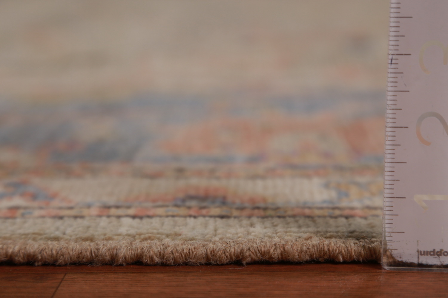 Vegetable Dye Wool Oushak Turkish Area Rug 9x12