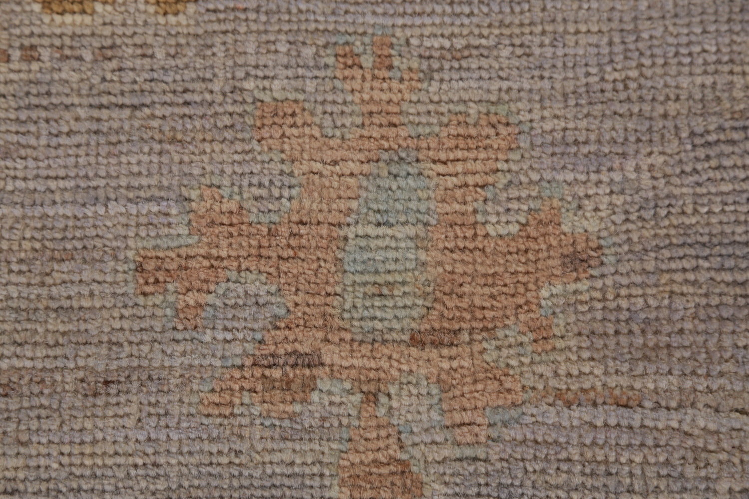 Vegetable Dye Wool Oushak Turkish Area Rug 8x11