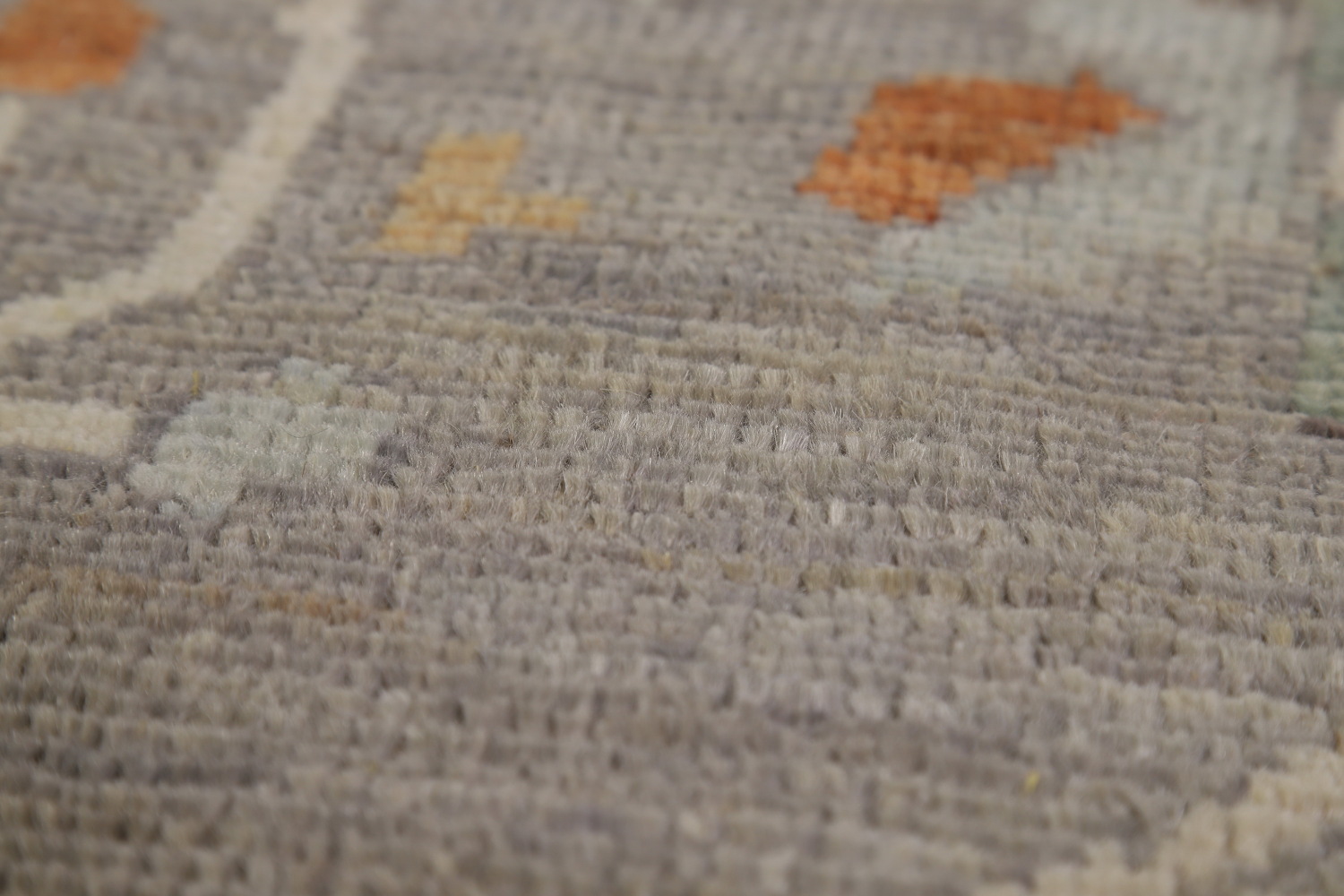 Vegetable Dye Oushak Turkish Large Rug 10x14