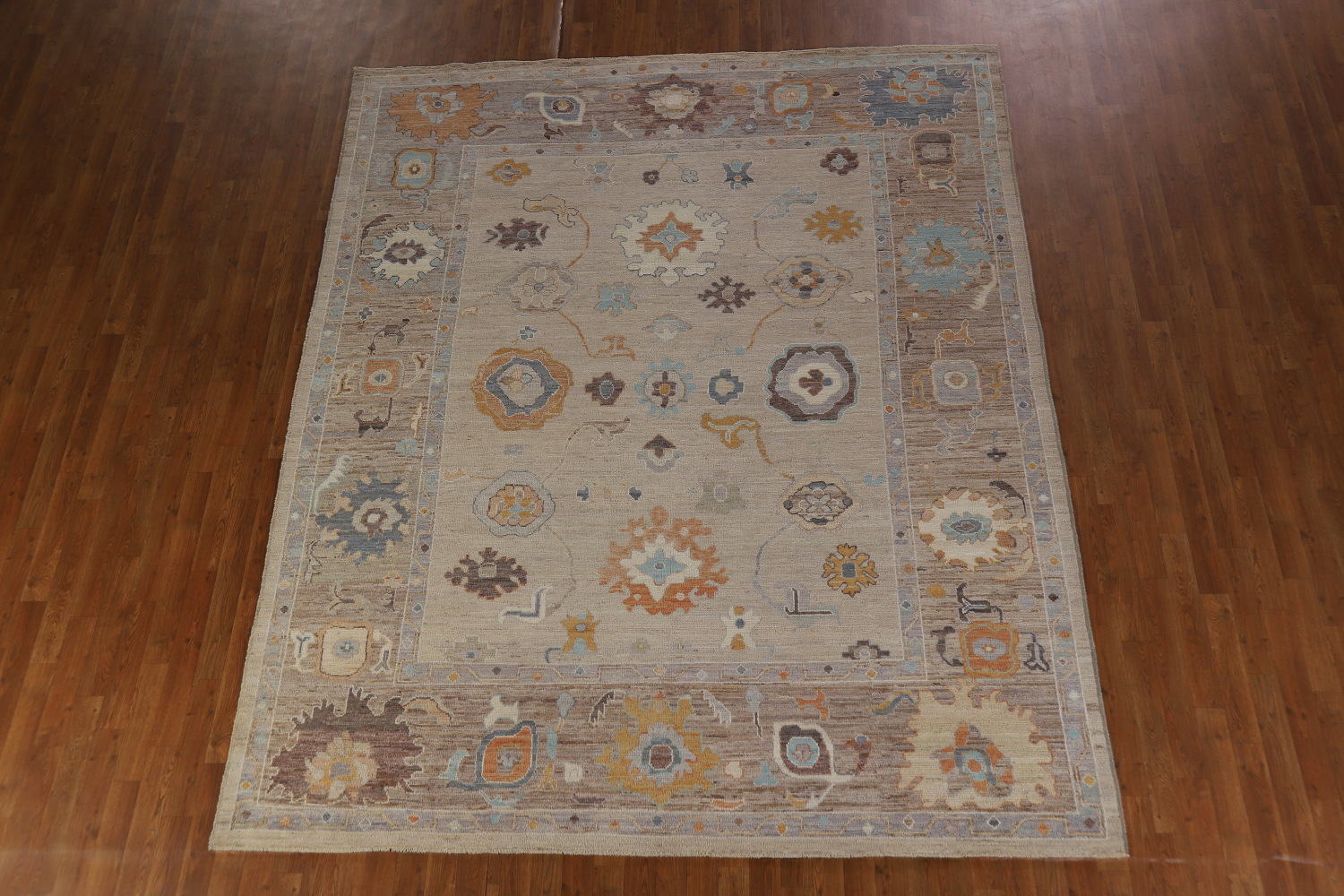 Vegetable Dye Oushak Turkish Area Rug 8x10