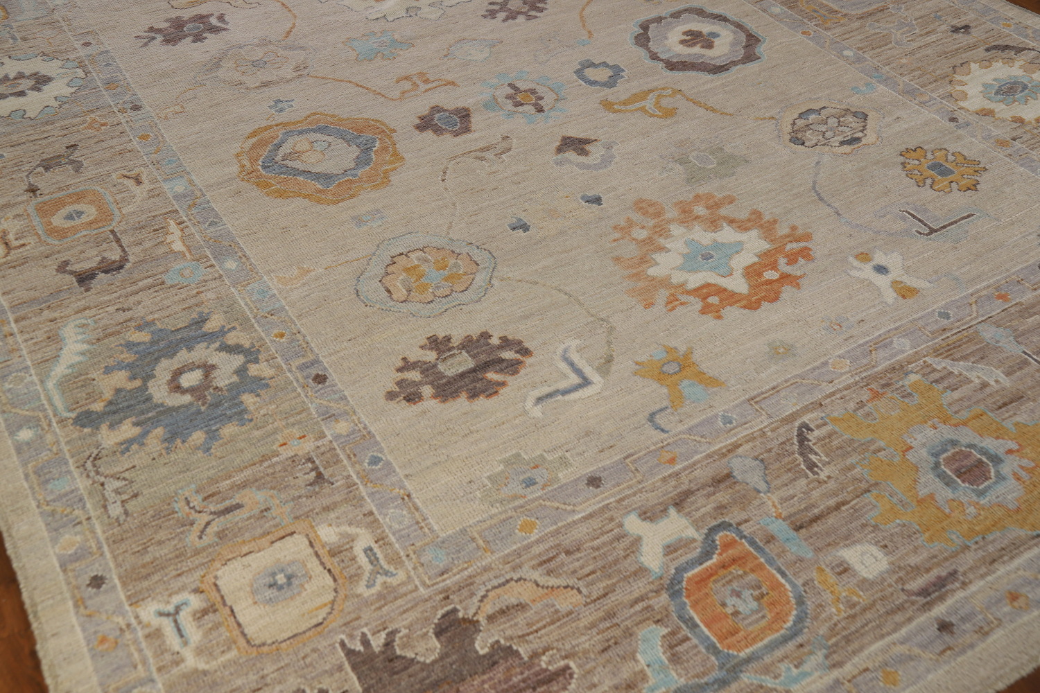 Vegetable Dye Oushak Turkish Area Rug 8x10