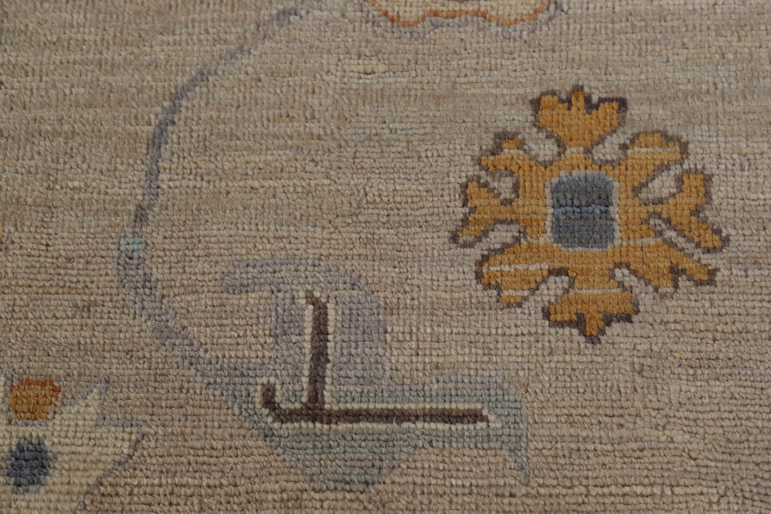 Vegetable Dye Oushak Turkish Area Rug 8x10