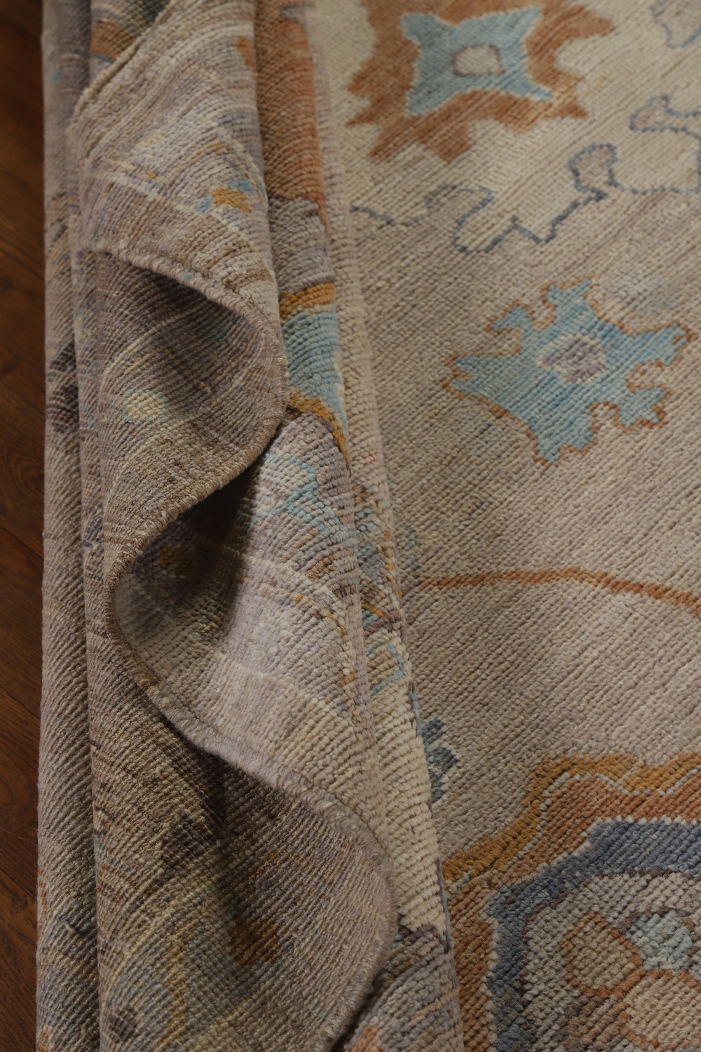 Vegetable Dye Oushak Turkish Area Rug 8x10