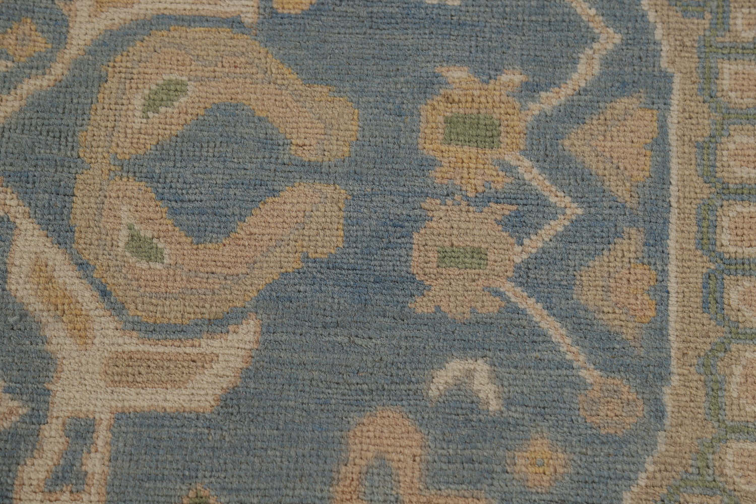 Vegetable Dye Wool Oushak Turkish Area Rug 8x10