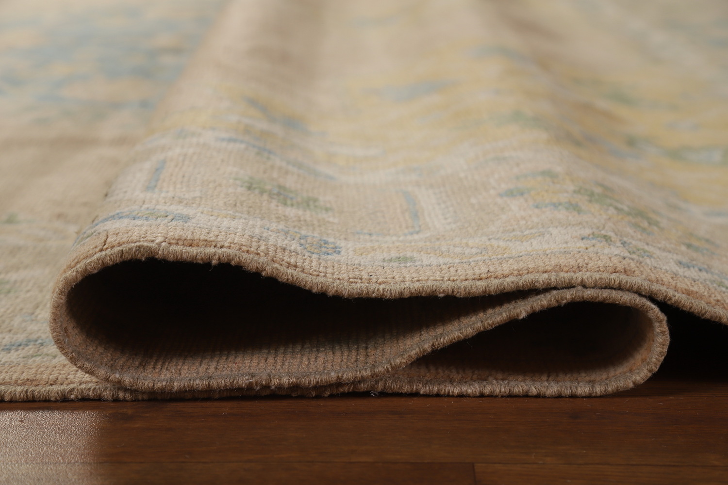 Vegetable Dye Wool Oushak Turkish Area Rug 8x10