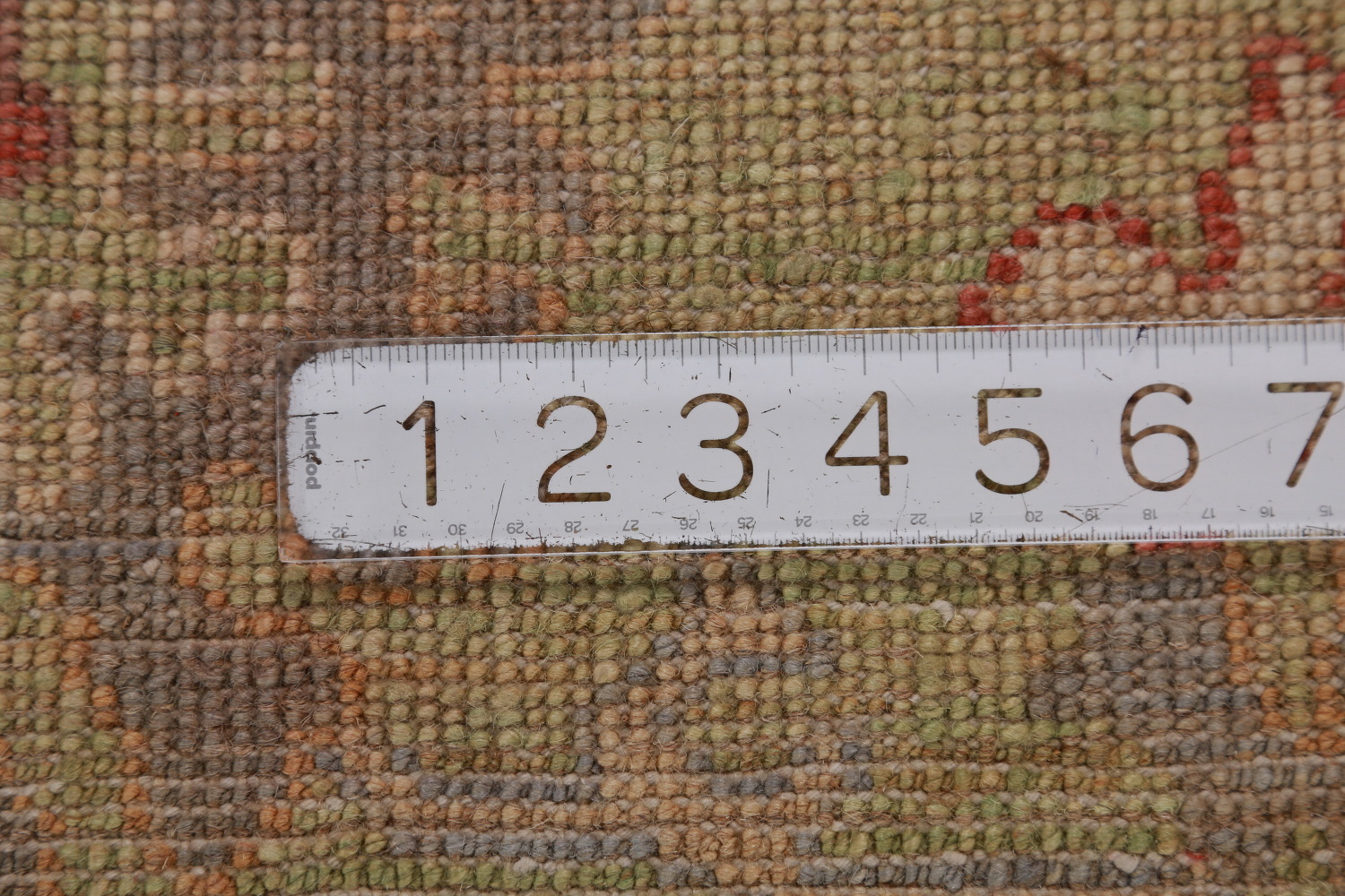 Vegetable Dye Blue Oushak Turkish Area Rug 6x9