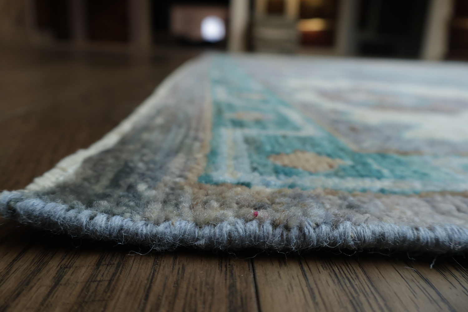 Vegetable Dye Oushak Turkish Area Rug 9x12