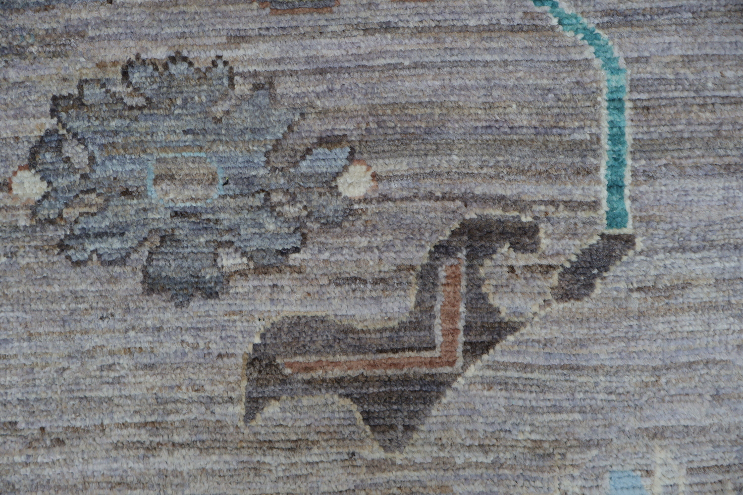 Vegetable Dye Oushak Turkish Area Rug 9x12