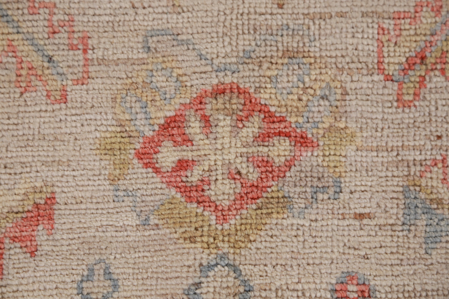 Vegetable Dye Oushak Turkish Area Rug 6x9